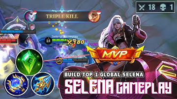 SELENA MAGE !!! BEST BUILD TOP 1 GLOBAL SELENA - GAMEPLAY SELENA