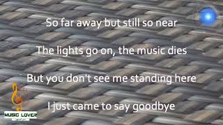 Calum Scott - Dancing On My Own (Lyrics video)