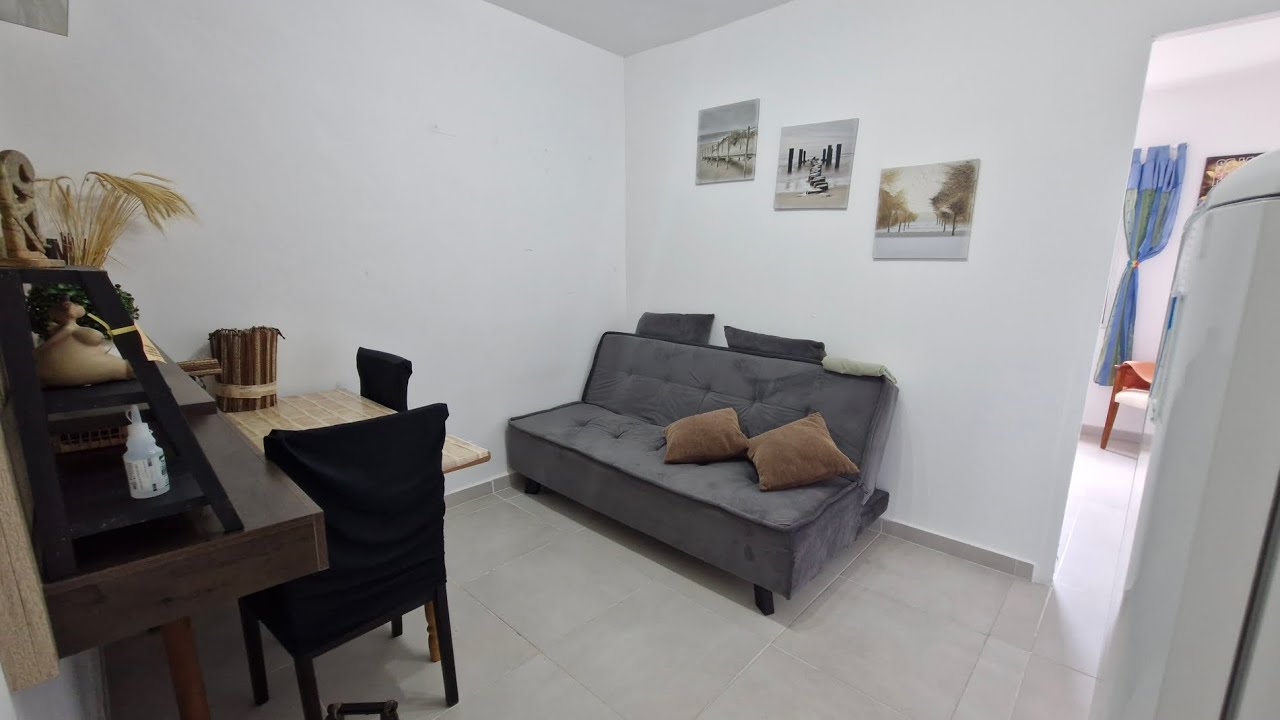 #SUSPENSA Kitnet a Venda dividida na Vila Caiçara - Frente Mar!