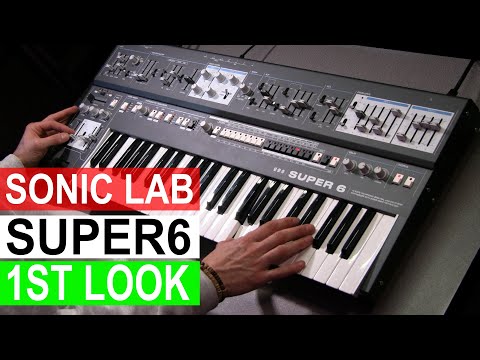 UDO Super 6 Synthesizer - 1st Look Sonic LAB