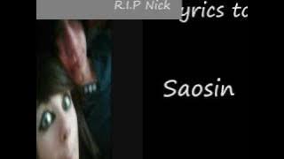 Saosin -Fireflies (with lyrics)