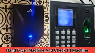 Hand Dryer Machine And Check In Machine Review Videos Electric Product Best Quality