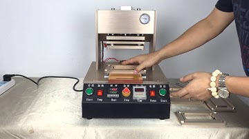 Professional Automatic Frame Laminator Bracket Pressure Laminating Machine for iPhone with 5 Moulds