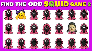 Find The Odd One Out - Squid Game 2 Edition 🦑🎮