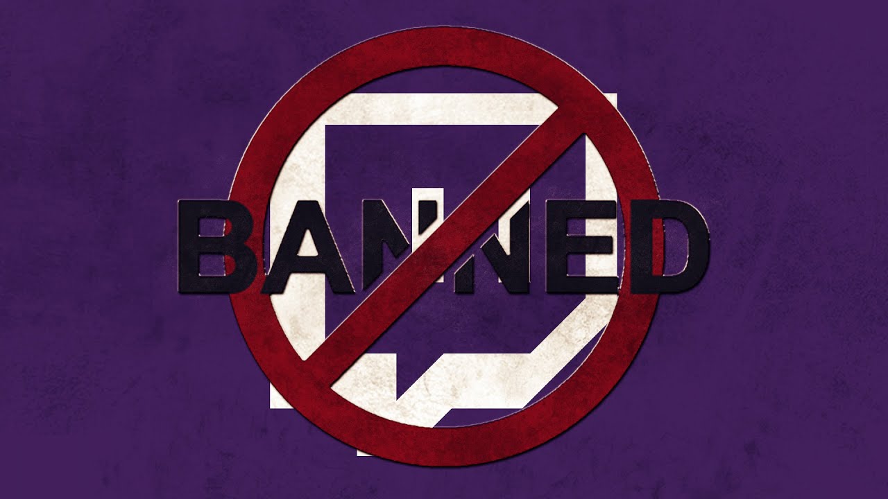 Permanently banned. Twitch ban. Значок БАНА на твиче.