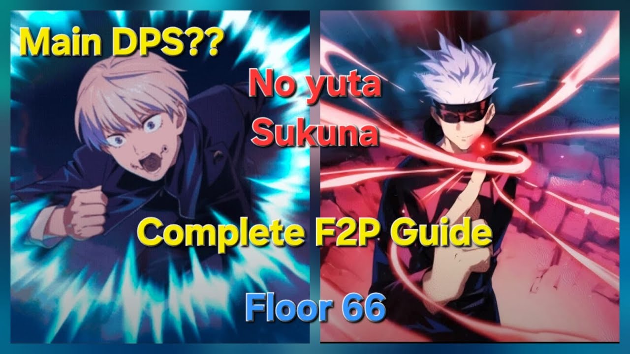 Floor 66 F2P Guide (Inumaki DPS) || Jujutsu Kaisen Phantom Parade