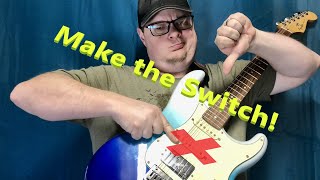 The Middle Pickup Sucks!  Stratocaster Switch Mod