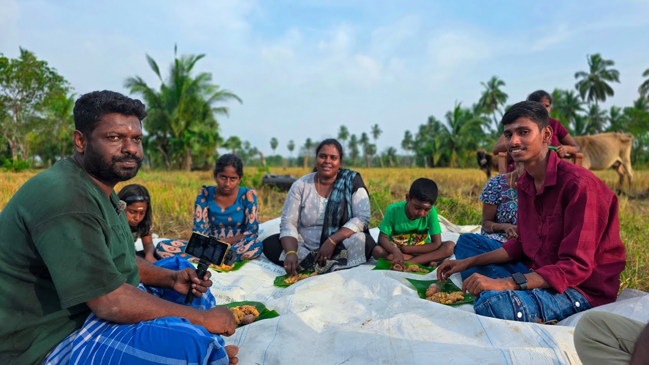 எங்கள் கிராம பொங்கல் கொண்டாட்டம்! | Our village life 🥳✨️ #vannivillage 