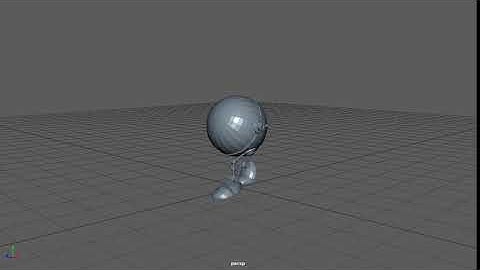 Maya animation-Sneak Walk Cycle