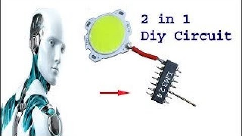 2 in 1 Electronics project using LM324 ic, touch Switch and AC 220v continuity tester