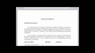 Formato legal de carta de renuncia y recibo de pago de finiquito. - YouTube