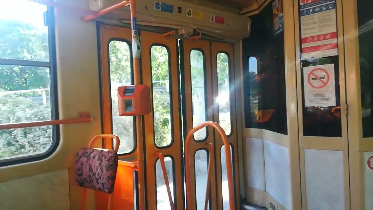 TÁTRA T5C5K2 4012-4120 BKV BKK UTAZÁS A 56A VILLAMOS VONALÁN