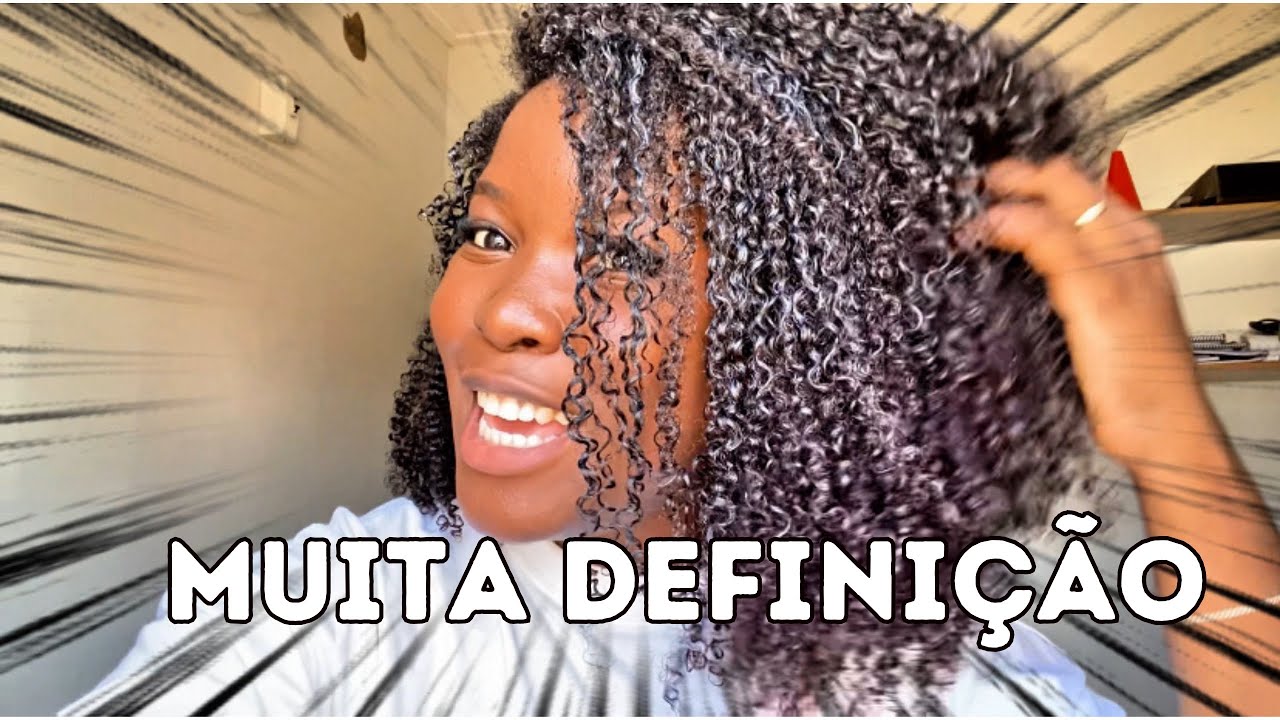 A FINALIZAÇÃO QUE DEIXOU MEU CABELO CRESPO MUITO DEFINIDO: Fitagem fio a fio🤩💖