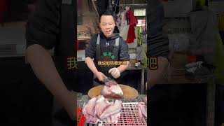 客户拿下两条最大的脆肉罗非鱼，又是一单171的大生意！#刀工#杀鱼技术#厨房菜刀