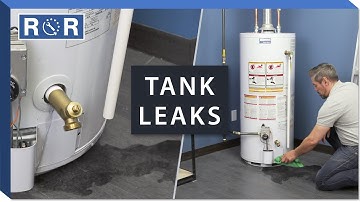 Hot Water Tank is Leaking? Top 5 Fixes | Repair and Replace