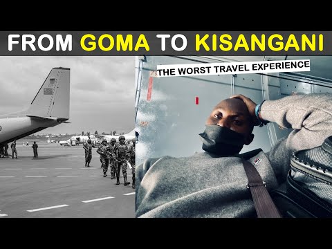 GOMA - The Worst Travel Experience- What happened when i Flew with  #fardc  in Congo 🇨🇩