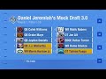 Reactions to Daniel Jeremiah&#39;s Mock Draft 3.0