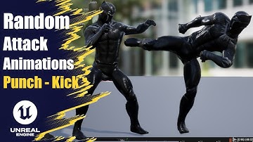 Unreal Engine 5.6 – Add Random Combat Animations to Your Character