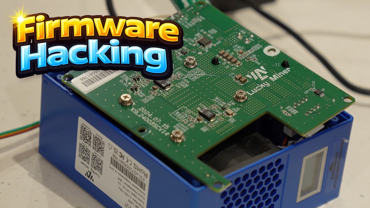 We Hacked A Lucky Miner… and Almost Bricked It - YouTube