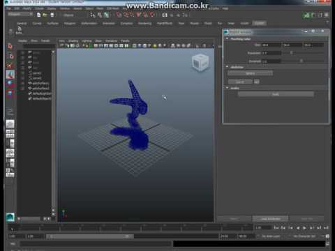 Maya Plug in - Implicit Surface Modeling Tool