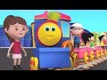 Bob el tren | bob ruedas en el tren | canciones para niños de la sacudida del tren