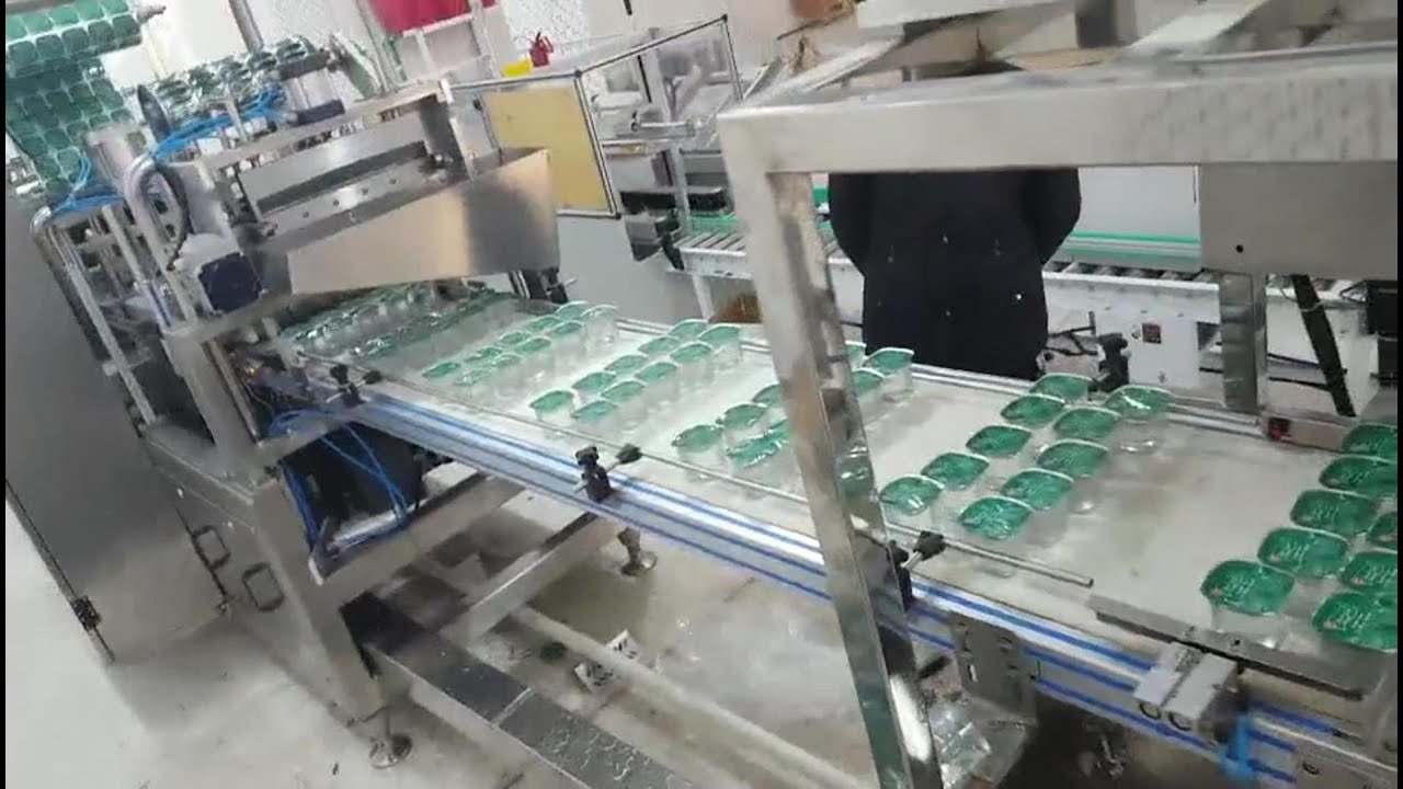 Automatic FFS Water Cup Forming Filling Sealing Machine 200250ml Max