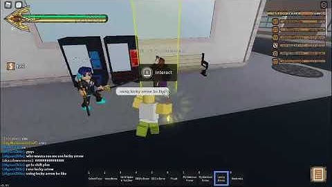 [YBA] Using my very very first lucky arrow