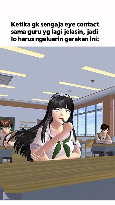ADA YG KEK GINI JUGA?!🥲 #sakuraschoolsimulator #brownhuman