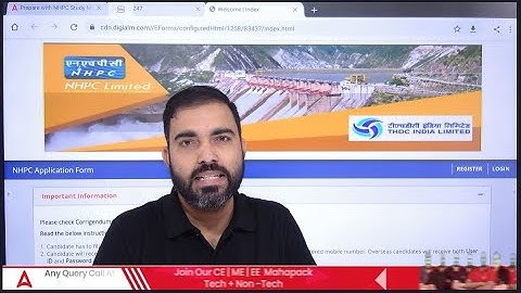 Official update | NHPC JE 2023 Payment Issues आपका  Form Reject हो जायेगा