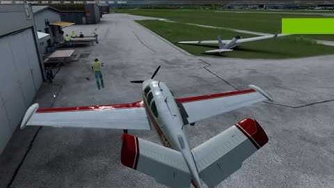 P3D V4.3 - Tomato shade - R&D Preset with A2A Bonanza at Orbx Innsbruck [LOWI]