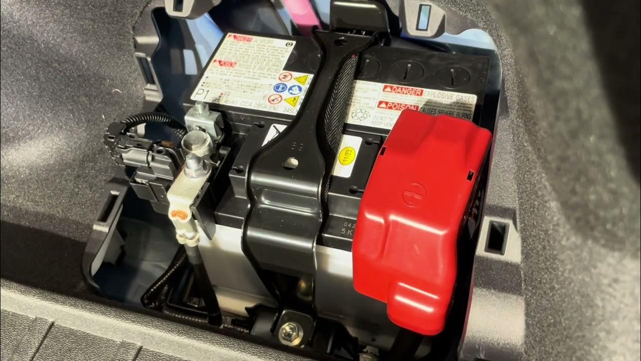 20232025 Toyota Prius Hybrid, Prius Prime 12 Volt Auxiliary Battery Replacement Instructions
