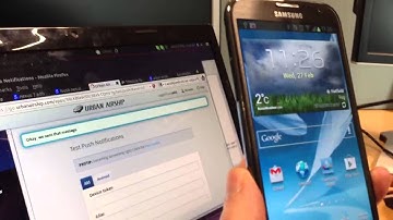 Urban Airship push notifications