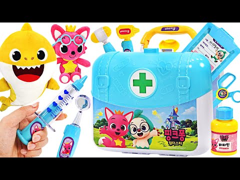 Pinkfong Doctor Bag <strong>Set</strong> Hospital <strong>Play</strong> | PinkyPopTOY