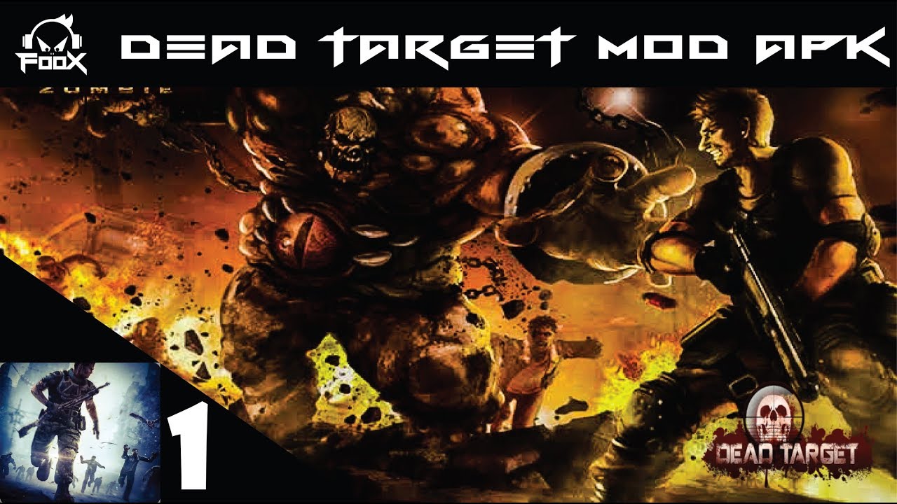 DEAD TARGET | Offline Zombie Shooting Game | MOD APK | UNLIMITED MONEY | Randomgamer | FooX