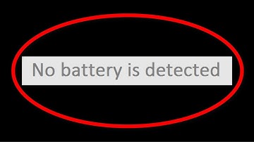 How To Fix No Battery Is Detected Windows 10/8/7 || Laptop plugin not charging