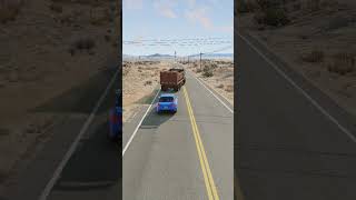 Download Lagu Realistic Highway Car Crashes #217 #shorts #beamngdrive MP3