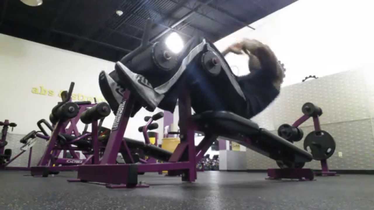 Planet fitness ab routine - YouTube