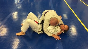 Armbar from bottom-side control