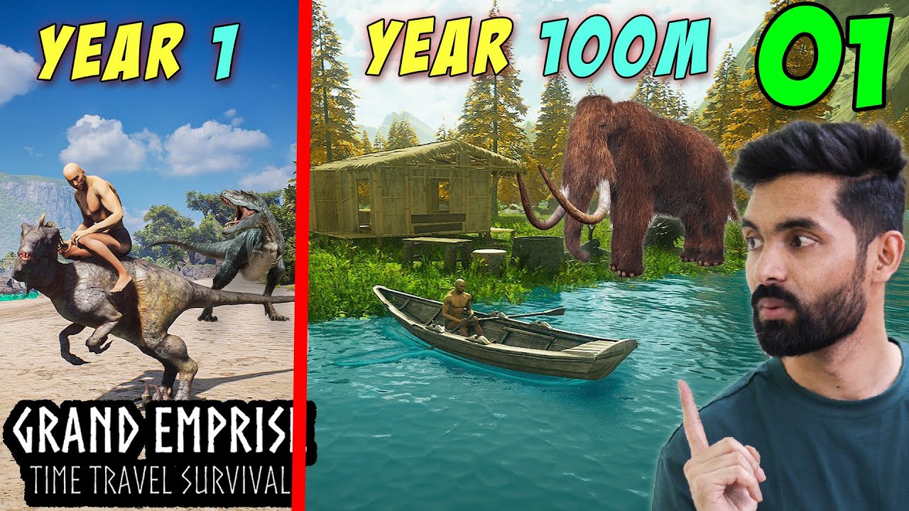 I Survived 100 million Years in this World Time Travel Survival
