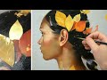 I Made Art With Real GOLD || OIL PAINTING PROCESS of &quot;Anemoi&quot;