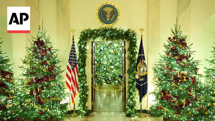 AP reporter describes this year's White House Christmas decorations