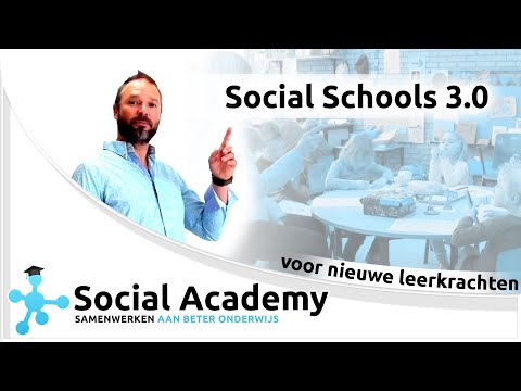 Social Schools 3.0 - E-learning voor Nieuwe Leerkrachten