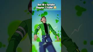 Ben 10 x Fortnite Chapter 7 Trailer Leaked 😳 #gaming #fortnite #fortniteclips