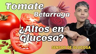 Tomate y Remolacha: ¿Son realmente "Altos en Azúcar" para tu Glucosa?