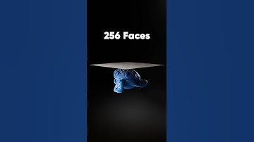 1 vs 1 MILLION 3D Cloth Simulation  #creativeblender #ytshorts #clothsimulation #subdivision #3dart