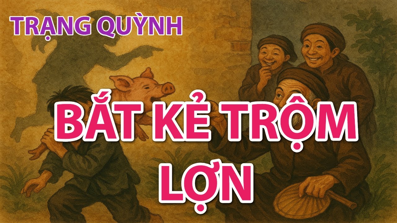 TRẠNG QUỲNH BẮT KẺ TRỘM LỢN