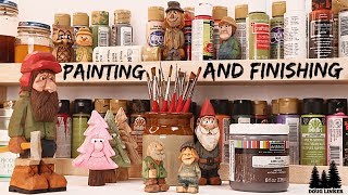 How to Paint/Finish Your Woodcarvings