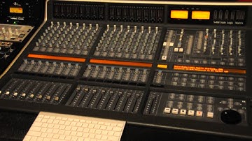 SSL Matrix Super Analogue コンソール ＋専用デスク