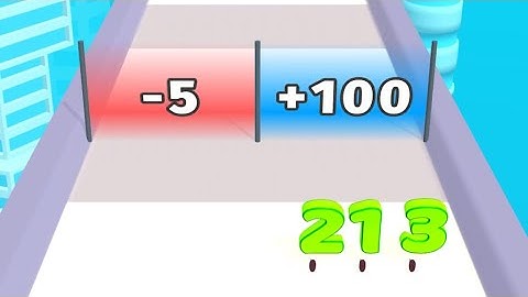 Digit Run 3D - All Levels Gameplay Android, iOS