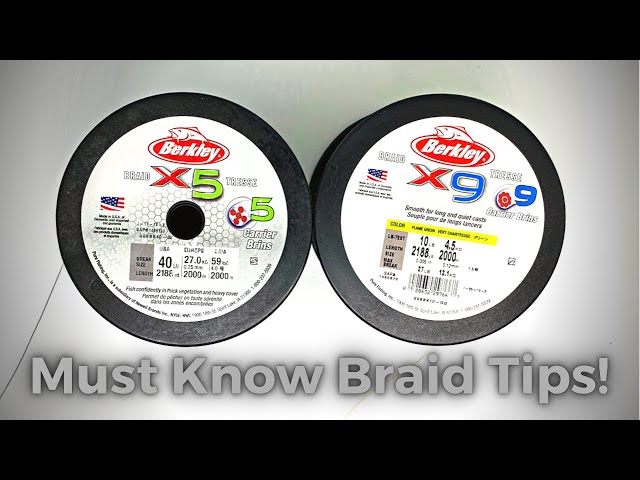 Braided Line Tips You Need To Know! 